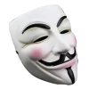Vendetta Hvid Resin Maske, Guy Fawkes Anonym Cosplay Kostume