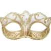 Venice Felina øjenmaske, guld, elastik, ornamenter, maskebal, Venedig, karneval, temafest, kostume