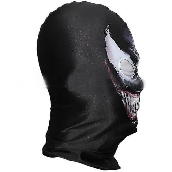 Venom Helmaske Maskerade Udklædning Hovedbeklædning Halloween Fest Cosplay Kostume Rekvisit