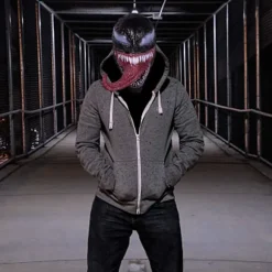 Venom Maske Latexmaske Cosplay Lang Tunge Cosplay Jul Film