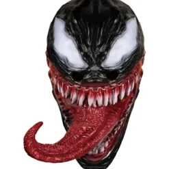 Venommaske Latexmaske Cosplay Lang Tunge Cosplay Julefilm