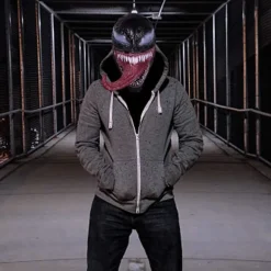 Venommaske Latexmaske Cosplay Lang Tunge Cosplay Julefilm