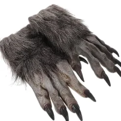 Vinterhandsker Varulv Hånd Varulv Rekvisit Halloween Ulveklo Handsker Ulvekostume