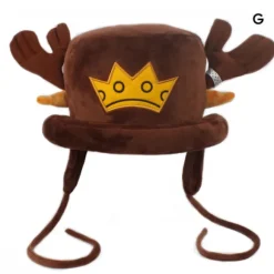 Vinterplysj varm hue Sød tegneserie Tony Tony Chopper form julegaver til kvinder pige