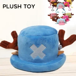 Vinterplysj varm hue Sød tegneserie Tony Tony Chopper form julegaver til kvinder pige