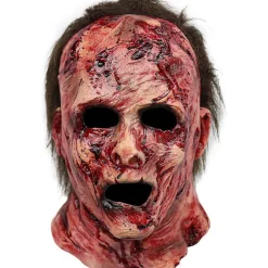 Voksen Horror Michael Myers Morder Maske Uhyggelig Blodig Kills Latex Fuld Hoved Halloween Karneval Udklædning Rekvisit A