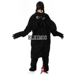 Voksen Kigurumi Onesie Tegneserie Tandløs Pyjamas til Voksne Kvinder Mænd Dyr Pyjamas Hjemmetøj Halloween Cosplay Festkostume[HK] White-X74- White L Fit 168-178cm | Fyndiq