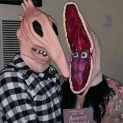 Voksen klassisk gavemaske Halloween kostumefesttilbehør A