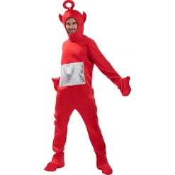 Voksen Teletubbies-kostume til cosplay-karnevalfesttøj EN STØRRELSE (168-175 cm) purple