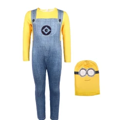 Voksne Børn Cosplay Minions Kostume Hat Handsker Briller Maskerade Jul Et Sæt (Briller) Et Sæt (Briller)-FA- A Set (Goggles) One Size
