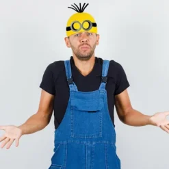 Voksne Børn Cosplay Minions Kostume Hat Handsker Briller Maskerade Jul Et Sæt (Briller) A Sæt (Goggles)-FM- A Sæt (Goggles) One Size A Set (Goggles) | Fyndiq