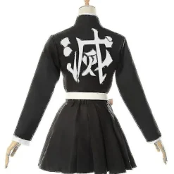 Voksne Børn Demon Slayer Kimetsu Nej Yaiba Anime Kimono Kanroji Mitsuri Kostume Kisatsutai Kvinder Halloween Tøj-C_o Wig 2 110cm
