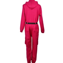 Voksne børn Unisex Squid Game 2 Kostume Cosplay Jumpsuit + Squid Game Maske Halloween Outfit Gaveidéer Party M M circle