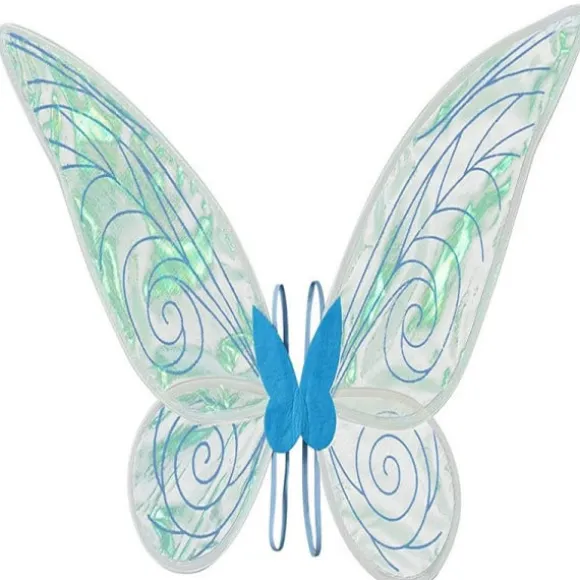 Voksne Fe-vinger, bl? Vuxen Fe-vinge Kostume Winx Fe-vinge