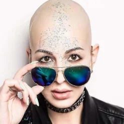 Voksne Teenagere Skaldede Hætter Makeup Latex Skaldet Hoved Paryk Hætte Kostumetilbehør