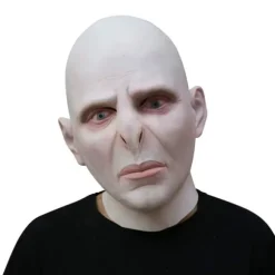 Voldemort Maske Boss Hovedbeklædning Påske Sjov Karneval Party Maske Latex 30*24cm
