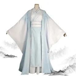 Wei Wuxian/Lan Wangji Cosplay Kostumer Antikke Mo Dao Zu Shi Grandmaster of Demonic Cultivation Halloween Kostume Parykker C89K223 X XL PL-546 Wei Wuxian | Fyndiq