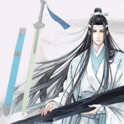 Wei Wuxian/Lan Wangji Cosplay Kostumer Antikke Mo Dao Zu Shi Grandmaster of Demonic Cultivation Halloween Kostume Parykker C89K223 X XL PL-546 Wei Wuxian | Fyndiq
