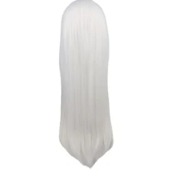 Wekity 80cm smuk charmerende Cosplay ligehår paryk, hvid