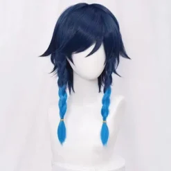 Wendy cos paryk original gud-serie anime spil gradient farvning omvendt fletning anime cosplay paryk