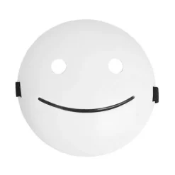 White Smile Dream Mask Cosplay Maske Rekvisitter til Halloween Karneval Party Maskerade