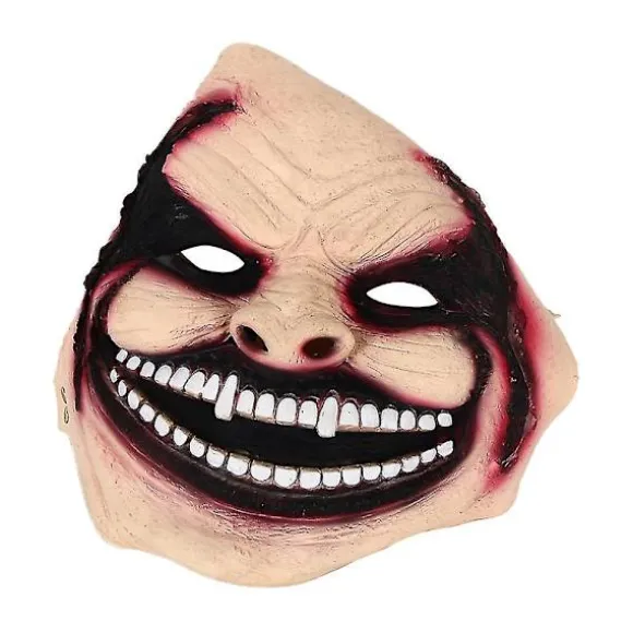 Wwe Fiend Maske Halloween Karneval Fest Cosplay Scary Demon Play Kostume Props Djævel Latex Masker Justerbar Elastisk