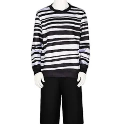 {xjxj}Cosdaddy Wednesday Pugsley Cosplay Addams Kostume til Voksne Herrer Skjorte Bukser Dragter Halloween Karneval Party Kostume-