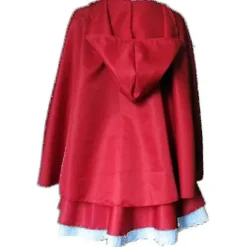 Xs-6xl Deluxe Voksen Rødhætte Kostume Med Kappe Kvinder Udklædning Halloween Fest Prinsesse Fancy Kjole color:6XL-Red Riding Hood