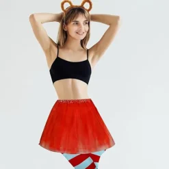 Yndigt jordegern-ørehårbåndssæt, perfekt til cosplay og Halloween-dyrekostumefester.