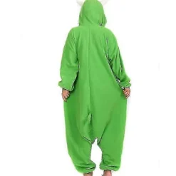 Zhouxixi Halloween-heldragt til voksne, tegneseriemonstre, pyjamas til kvinder og mænd, Kigurumi dyrepyjamas, hjemmetøj, cosplay-festkostume MCJY M Blue | Fyndiq