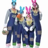 Zootopia Judy Hopps Politi Betjent Kostume, Kanin Cosplay Outfit til Voksne og Børn, Halloween Karneval Fest Kostume